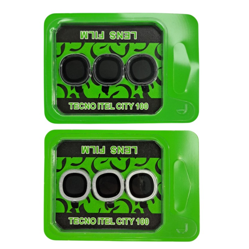 Picture of 1 Set For itel City 100 aluminium Metal And Tempered Glass Camera Protector Ring