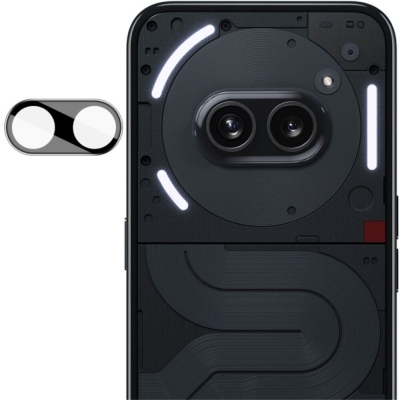 Picture of For Nothing Phone (2a) Plus / (2a) Full Coverage 3D Camera Lens Protector Glass Black Version-Nothing  (2a)