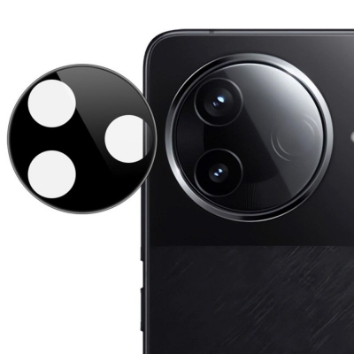 Picture of For Xiaomi Poco F7 Pro 5G / Redmi K80 5G Full Coverage 3D Camera Lens Protector Glass Black Version-Redmi k80