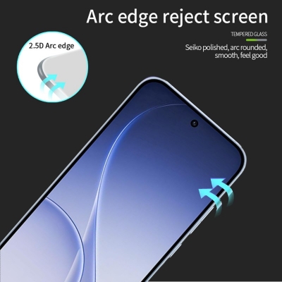 Picture of For Oppo Reno15 15 Pro   Screen Protector Full Glue Silk Printing Tempered Glass Film Support Fingerprint Unlock-Oppo Reno15 15 Pro
