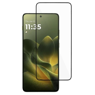 Picture of For Motorola Edge 70  Screen Protector Full Glue Silk Printing Tempered Glass Film Support Fingerprint Unlock-Motorola Edge 70