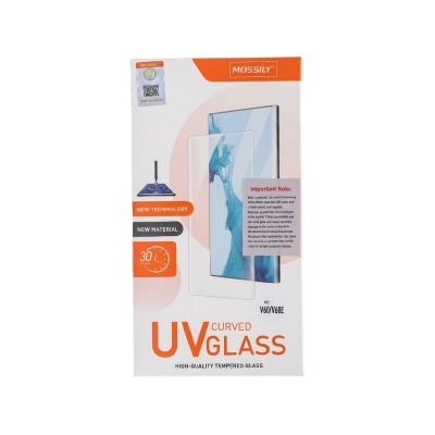 Picture of For vivo V60 / vivo V60e  Mossily Premium UV Curved Liquid Tempered Glass Screen Protector - Full Glue Protection & High Sensitivity