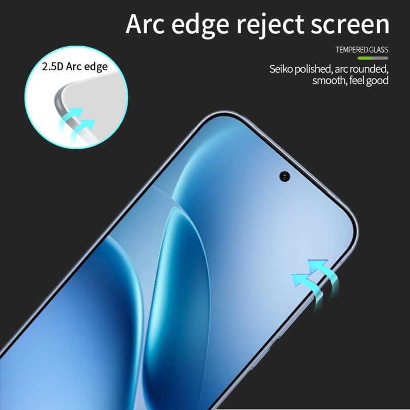Picture of For Honor Win RT  Full Screen Protector Full Glue Secondary Hardening High Aluminium-Silicon Glass Film-vivo iQOO Z11 Turbo