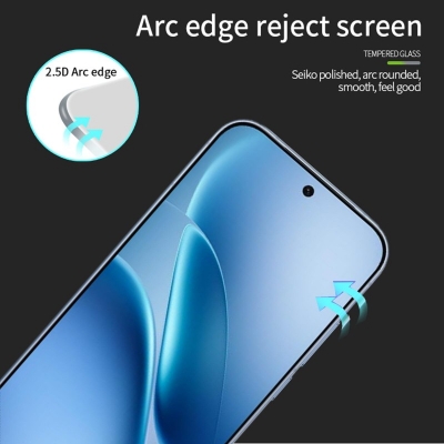 Picture of For Honor Win RT  Full Screen Protector Full Glue Secondary Hardening High Aluminium-Silicon Glass Film-vivo iQOO Z11 Turbo