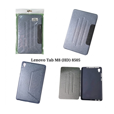 Picture of For Lenovo Tab M8 (HD) 8505 Premium Flip Protective Cover Case-Blue