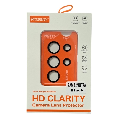 Picture of Premium HD Clarity Camera Lens Protector with Aviation Aluminum Frame - AR Coating & Diamond Protection For Samsung Galaxy S24 Ultra