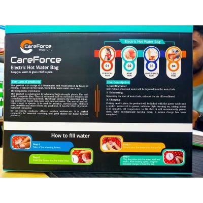 Picture of Careforce Electric Hot Water Bag Pain Remover (Guarantee 2 Year)