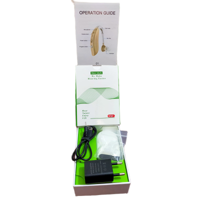 Picture of Rionet Rechargeable Digital Hearing Aid, High Range BTE Rechargeable Hearing aid with high Power ; Made In Japan