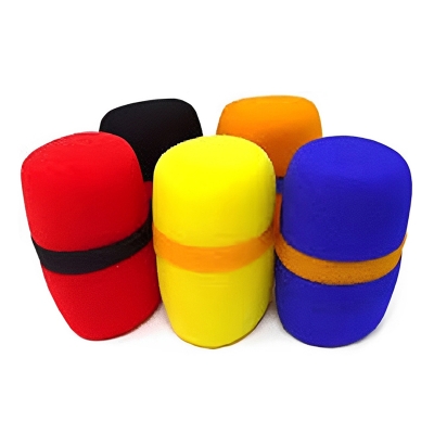 Picture of Headset Replacement Foam Microphone Cover Mic Windshield-Multicolour -01 Pices 