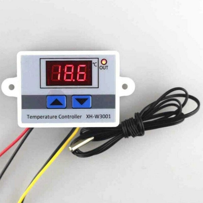 Picture of XH-W3001 Digital Heat Cool Temperature Controller thermostat with LED display for Aquarium Incubator Water Heater Temp Regulator AC 220V White