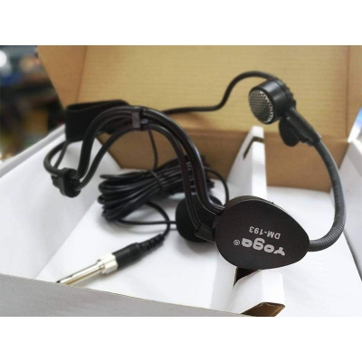 Picture of YOGA Headset Microphone Model: DM-193 Use Mosque, Seminar 5.5mm Audio jack Head Microphone - Microphone Black