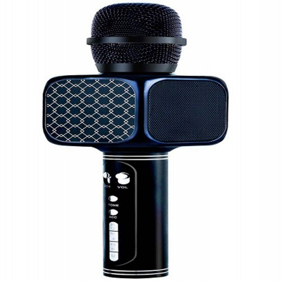 Picture of Wireless Bluetooth Karaoke Microphone USB KTV Mobile Player MIC Speaker Recording 