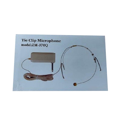 Picture of Tie Clip Microphone ZM 370 Q For Stage Performance & Mosque Gold