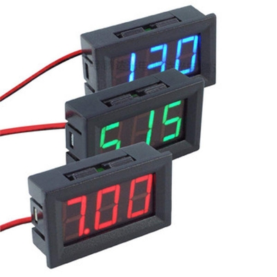 Picture of Digital DC Volt voltage Meter Voltmeter 4.5-120V For car battery 0.56"LED Black
