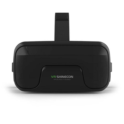 Picture of VR SHINECON G04EA VR Virtual Reality Glasses Headset Helmets Game Stereo Headphone And VR Buletooth Gamepad For 4.7-6inch Phone Black