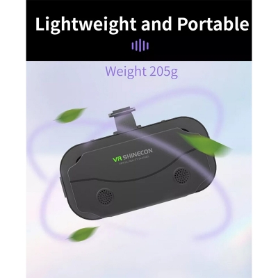 Picture of VR Shinecon G13 3D Virtual Reality Box Gaming Glasses Headset for 4.7-7 inch Smartphones Black
