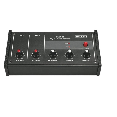 Picture of Ahuja DMX-22 Mixer AC 220 & DC 12V 2 Channel Mixer Pre-amplifier Black