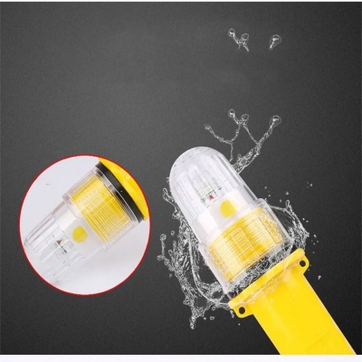 Picture of ABS Plastic RED AND GREEN LED Fishing Signal Light Multicolor