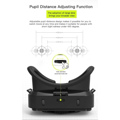 Picture of VR Shinecon G10 Standard Edition Gaming Glasses Virtual Reality VR Glasses for 4.7-6.53 inch mobile phones Multicolor
