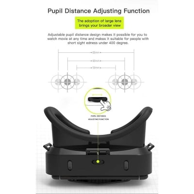 Picture of VR Shinecon G10 Standard Edition Gaming Glasses Virtual Reality VR Glasses for 4.7-6.53 inch mobile phones Multicolor
