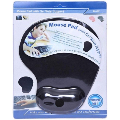 Picture of Ergonomic Mousepad with Wrist Support - Protect Your Wrists and De-Clutter Your Desk - Premium Mouse Pad with Wrist Rest - Latest Custom Non-Slip Design - Mouse Pad Multicolor