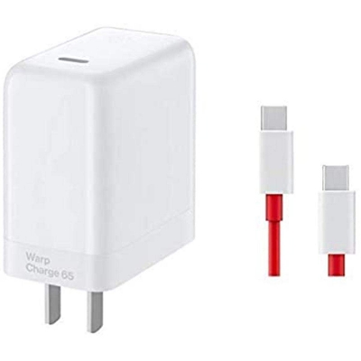 Picture of OnePlus Warp Charge 65W Power Adapter with Cable White,OnePlus