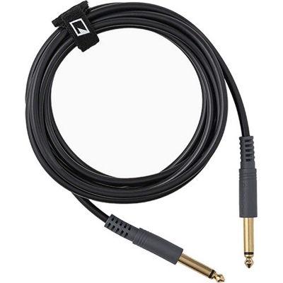 Picture of 1/4" Slim-Line Patching TS 6.5mm  Cable - BLACK- 1.5M Black