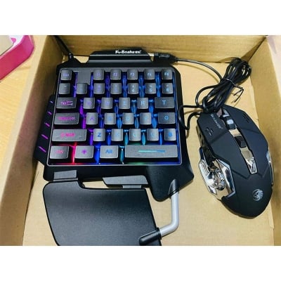 Picture of K-Snake Game Console Accessories Keyboard Mouse Adapter PC Game Experience Black