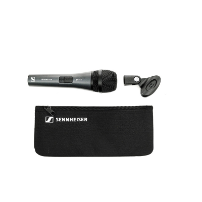 Picture of Sennheiser Professional E835 Dynamic Cardioid Vocal Microphone, Wired, Wireless Black
