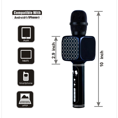 Picture of Wireless Bluetooth Microphone Speaker Easy To use and Clean, A Unique Choice For Your Musical Entertainment 