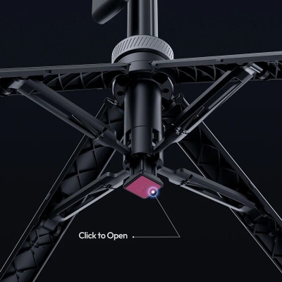 Picture of ULANZI TT23 64" Auto Face Tracking Tripod for iPhone/Android with Remote, 360°Rotating Selfie Stick Black