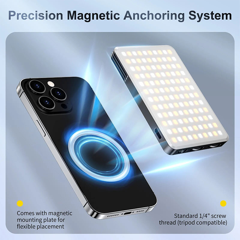 Picture of Jmary Magnet  FM-168R Dual Color LED Video Light for Photography & Videography Black