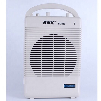 Picture of BNK (BK-209) Rechargeable Portable Wireless PA Microphone With Bluetooth, Handheld, Wireless Microphone White