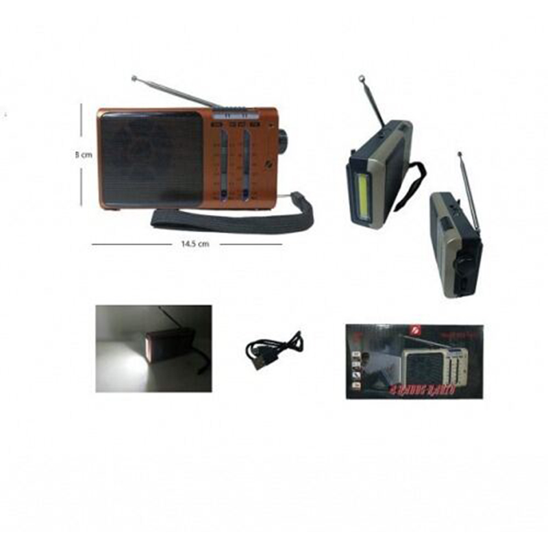 Picture of Kboard KTF-1472 FM Radio & MP3 Player BT Speaker MP3 Player TF USB Flashlight Multicolor