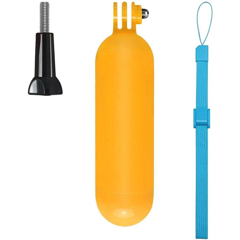 Picture of Gopro Float Bobber Hand Grip Mount For Go Pro Hero 8 7 5 Black h9 SJCAM SJ5000 SJ7 SJ6 Yi 4K Go Pro Accessory Yellow