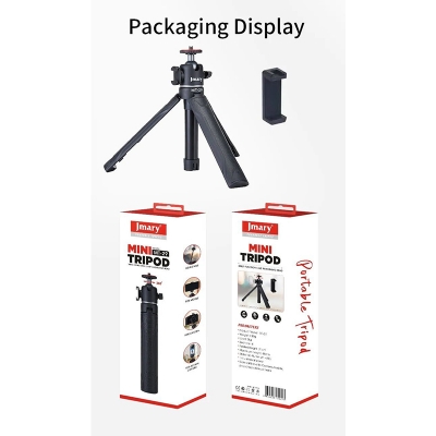 Picture of Jmary MT29 Desktop Extension Tripod Multifunction Interface universal Compatibility - Black
