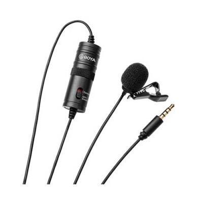 Picture of Microphone  BY-M1 Omnidirectional Lavalier Microphone China O-r-i-g-i-n-a-l  Best Quality Product - Black
