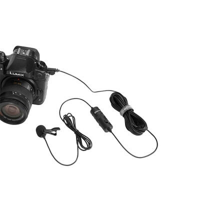 Picture of Microphone  BY-M1 Omnidirectional Lavalier Microphone China O-r-i-g-i-n-a-l  Best Quality Product - Black