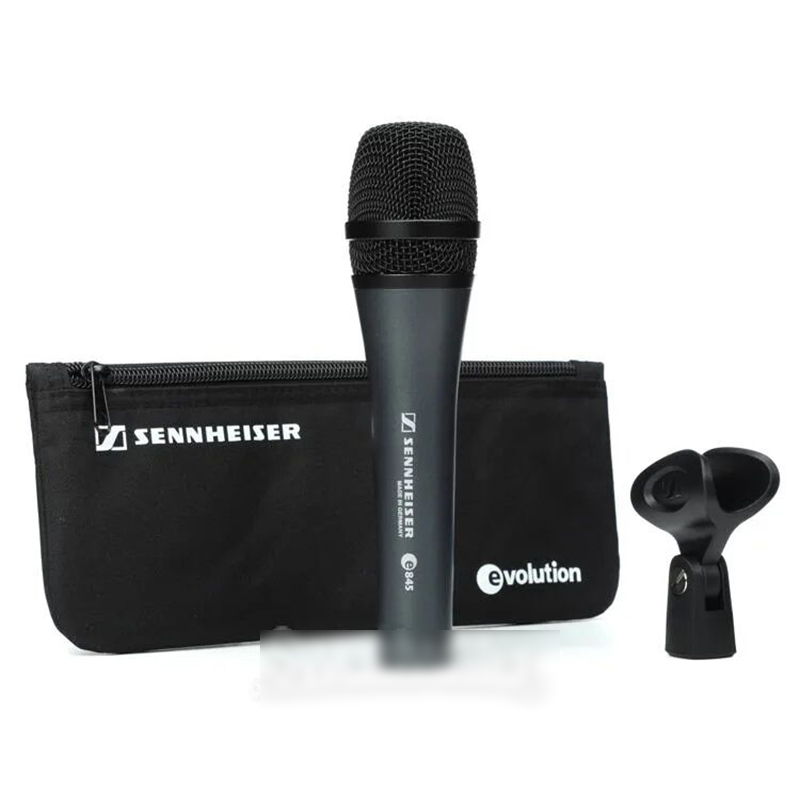 Picture of Sennheiser e 845 Supercardioid Dynamic Vocal Microphone Dynamic Super Cardioid Black