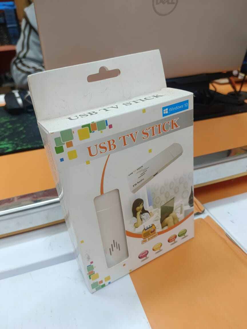 Picture of External  USB TV Card For Windows (USB TV & FM Tuner) for Dextop and Laptop - White