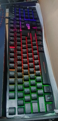 Picture of kEYBOARD BACKLIGHT ZYG-800 LED Backlight RGB Gaming Keyboard best quality product - Multicolor