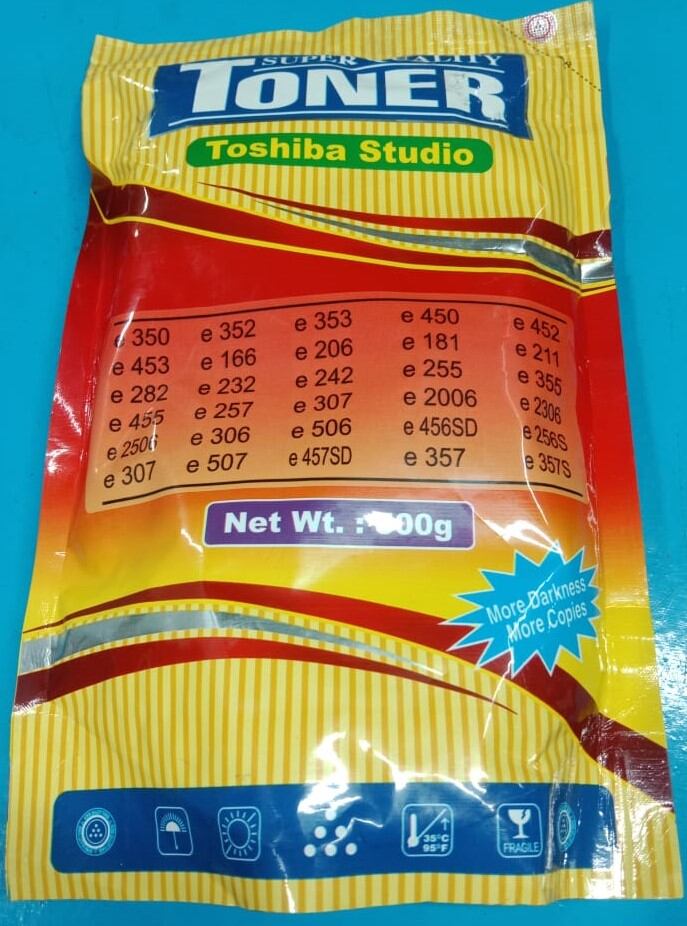 Picture of Super Quality Toner Poly 500gsm For All T-O-S-H-I-B-A eSTUDIO dIGITAL pHOTOCOPY mACHINE sUPPORTERS - Black