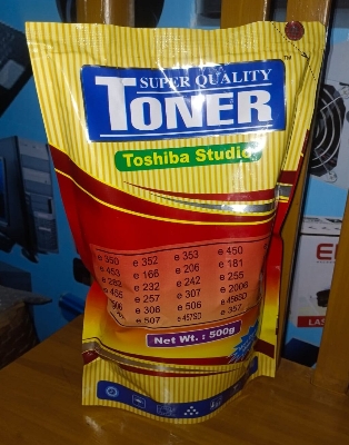 Picture of Super Quality Toner Poly 500gsm For All T-O-S-H-I-B-A eSTUDIO dIGITAL pHOTOCOPY mACHINE sUPPORTERS - Black