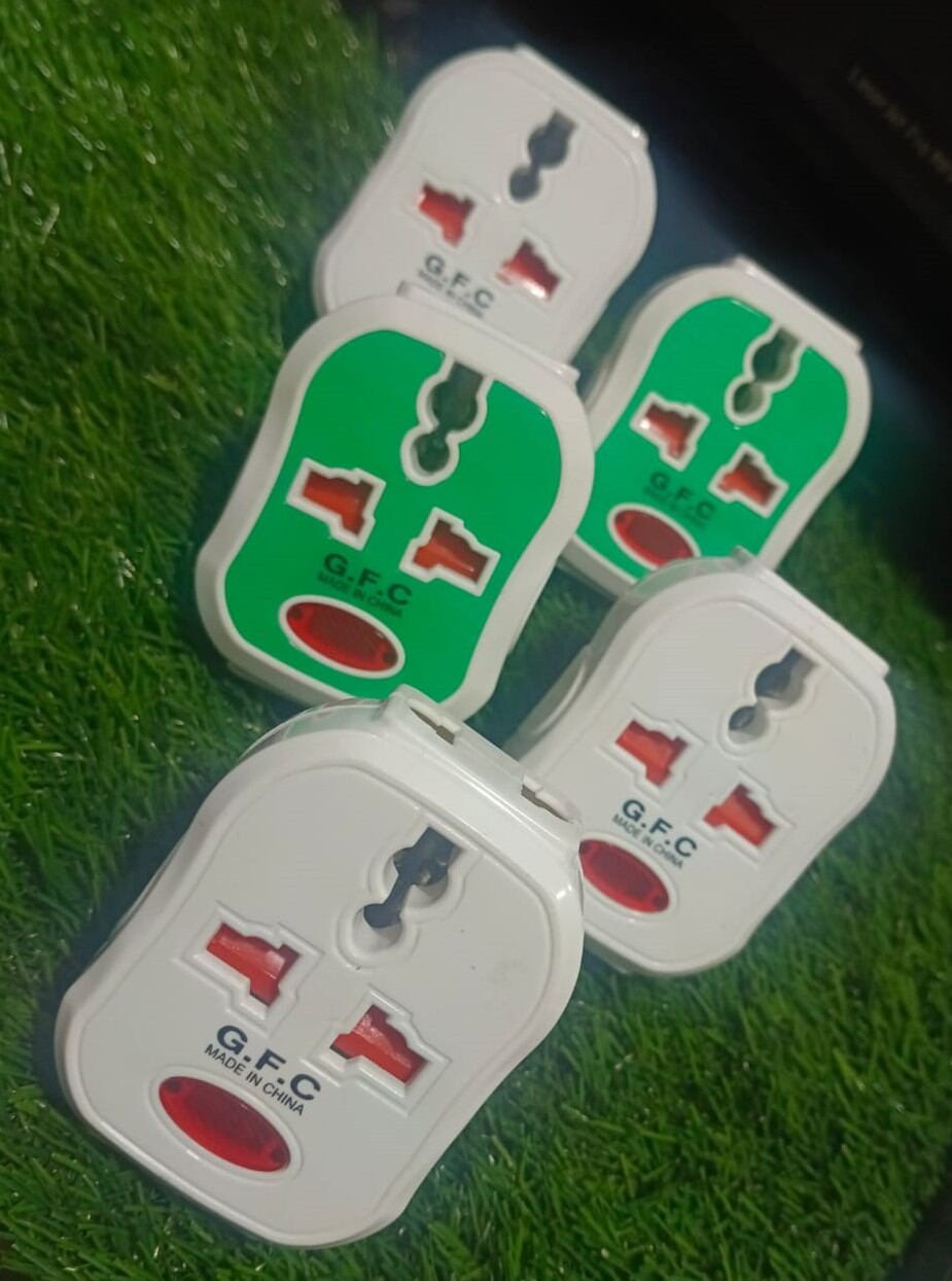 Picture of Socket 2 Pin Multi Socket- 3 Way - china best quality multi socket - Multicolor