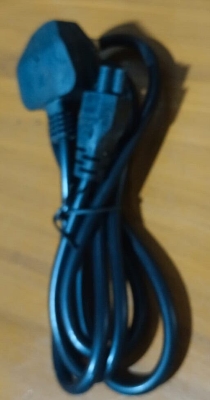 Picture of Power Cable1.5Mitre 3 Pin Flat  Power Cord Cable with 13A Fuse for Notebook Laptop China Best Quality Product