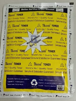 Picture of Toner Poly For ALL hp and Canon Laser Printer TONER FOR REFILL (Ikon Brand) High Quality, 150g better darkness - Black