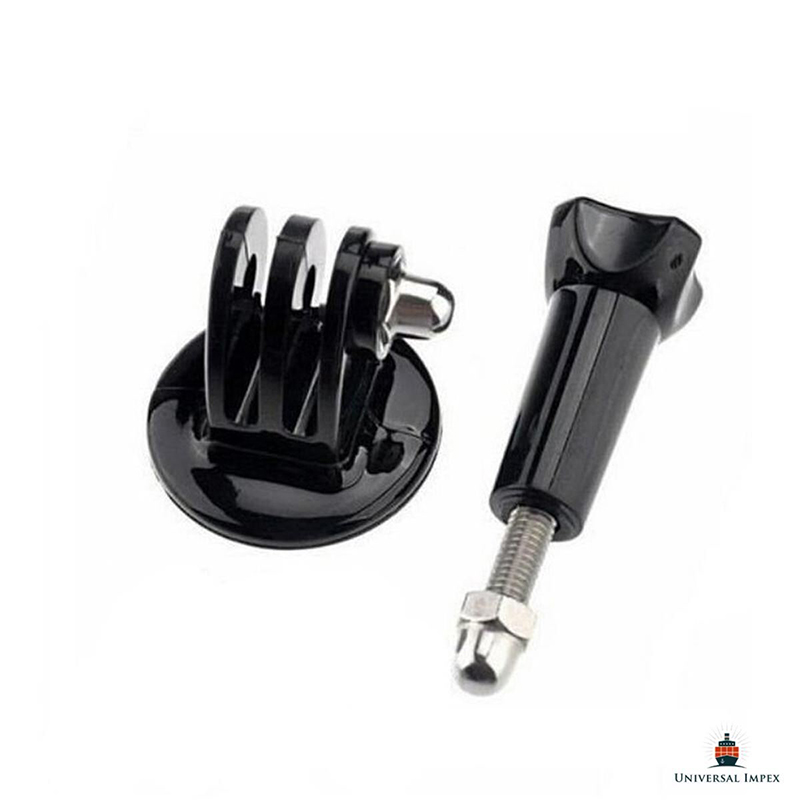 Picture of Tripod Adapter Mount for Gopro Hero 6 5 7 8 9 Black Session Sjcam Sj4000 with 1/4 Inch Hole for Xiaomi Yi 4K Camera Accessory Black