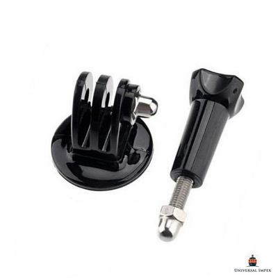 Picture of Tripod Adapter Mount for Gopro Hero 6 5 7 8 9 Black Session Sjcam Sj4000 with 1/4 Inch Hole for Xiaomi Yi 4K Camera Accessory Black