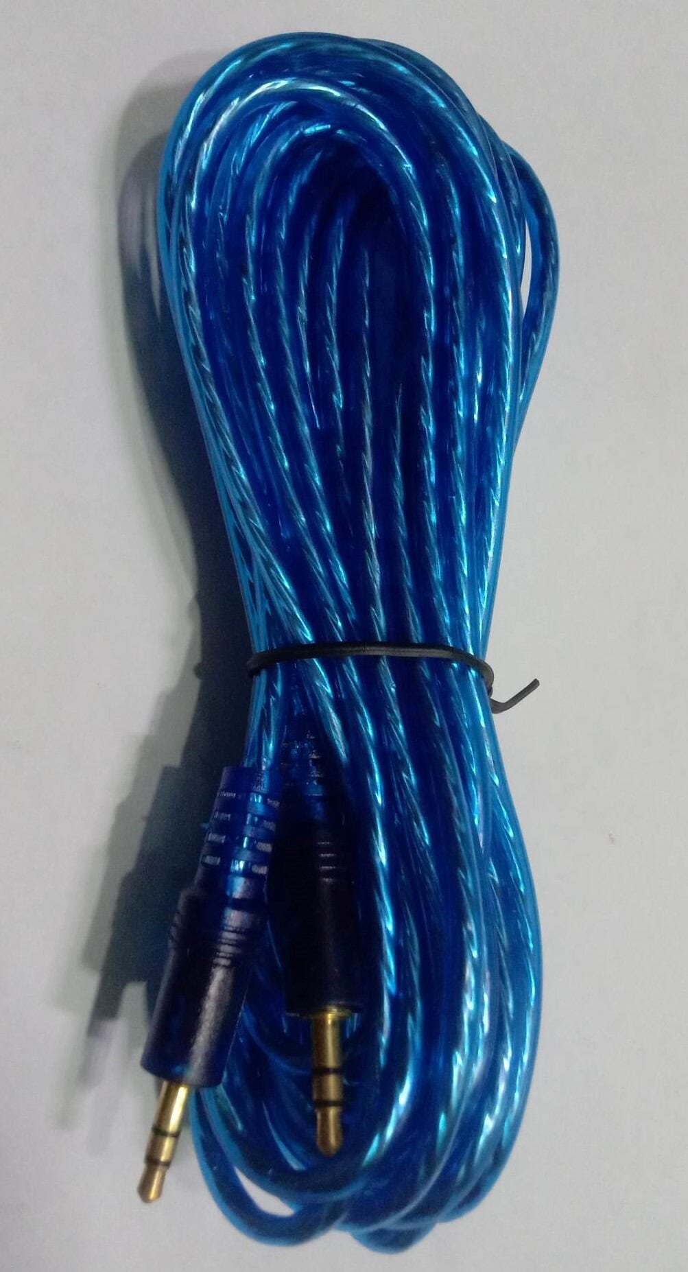 Picture of Audio jack 3.5mm high qualitry 5 mitre long. for multi uses.one by one audio jack china high quality cable