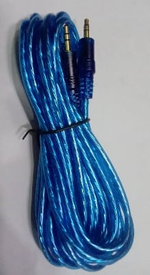 Picture of Audio jack 3.5mm high qualitry 5 mitre long. for multi uses.one by one audio jack china high quality cable